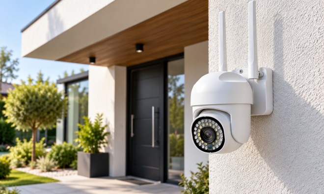 Kültéri Forgatható Smart Wifi IP kamera