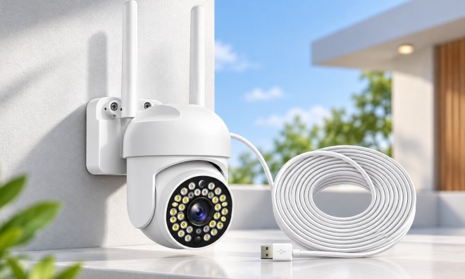 Kültéri Forgatható Smart Wifi IP kamera 5