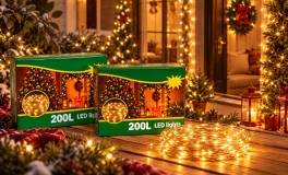 1+1 200 LED-es drótos fényfüzér