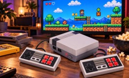 Retro játék console