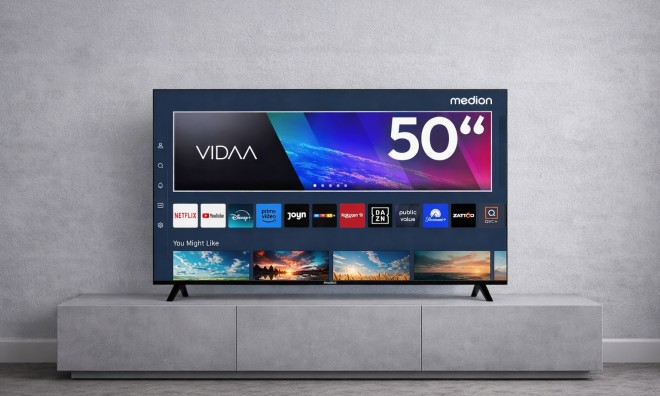 MEDION 50'' MD850200 UHD Vida Smart Tv