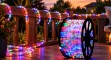 100m Színes LED Fénytömlő - min