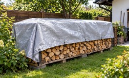 Gardlov 4x5 m erős, vastag, vízálló takaró ponyva