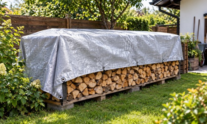 Gardlov 4x5 m erős, vastag, vízálló takaró ponyva