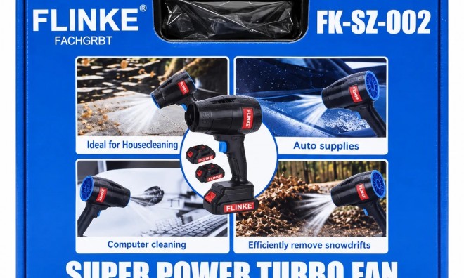 Flinke FK-SZ-002 Akkumulátoros turbó légfúvó 2