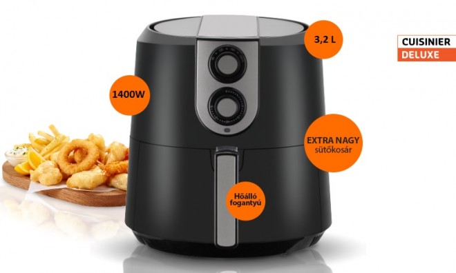 Cuisinier Deluxe fritőz