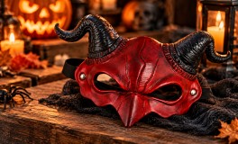 Démon/Ördög Maszk Halloweenra