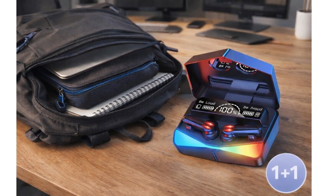 1+1 M28 Pro Bluetooth Headset 2