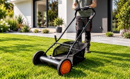 Earthwise 46 cm kézi hengerkéses fűnyíró 