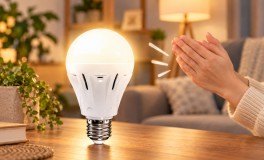 1+1 Tapsolásra Kapcsoló LED Izzó 7W