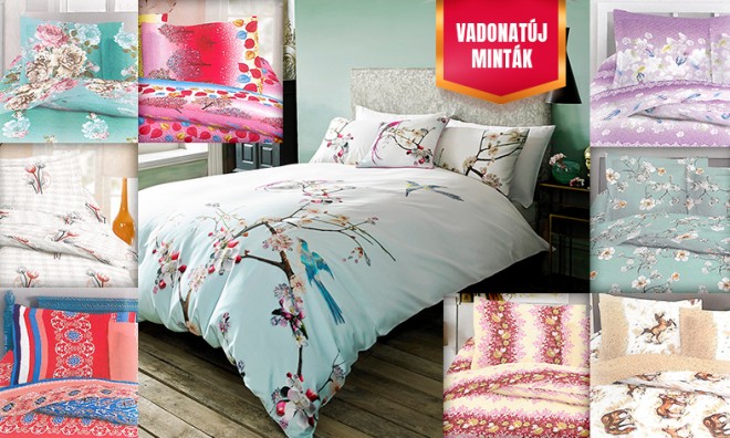 3 részes Family Gold ágynemű