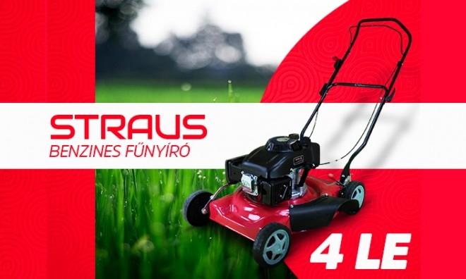 Straus benzinmotoros fűnyíró